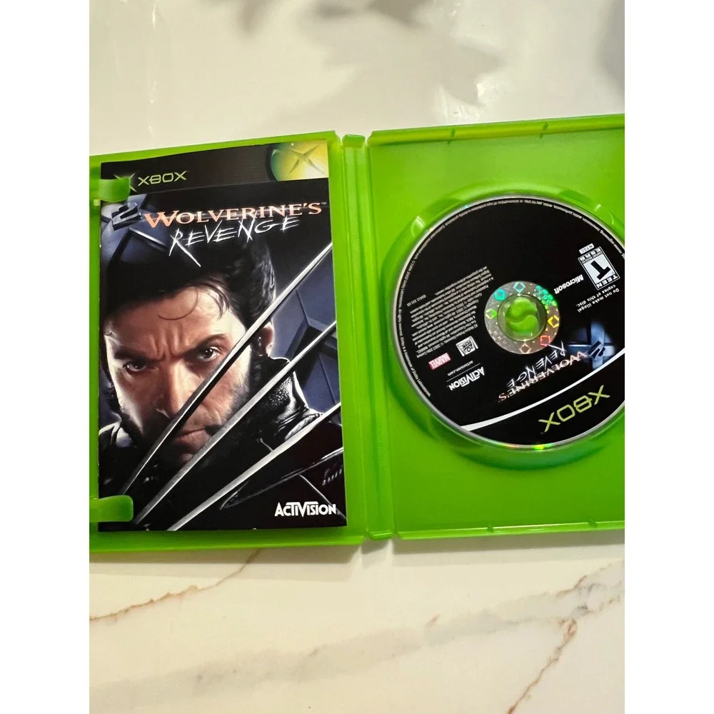 X-Men Next Dimension & X2 Wolverine's Revenge Xbox Game Bundle Marvel Activision